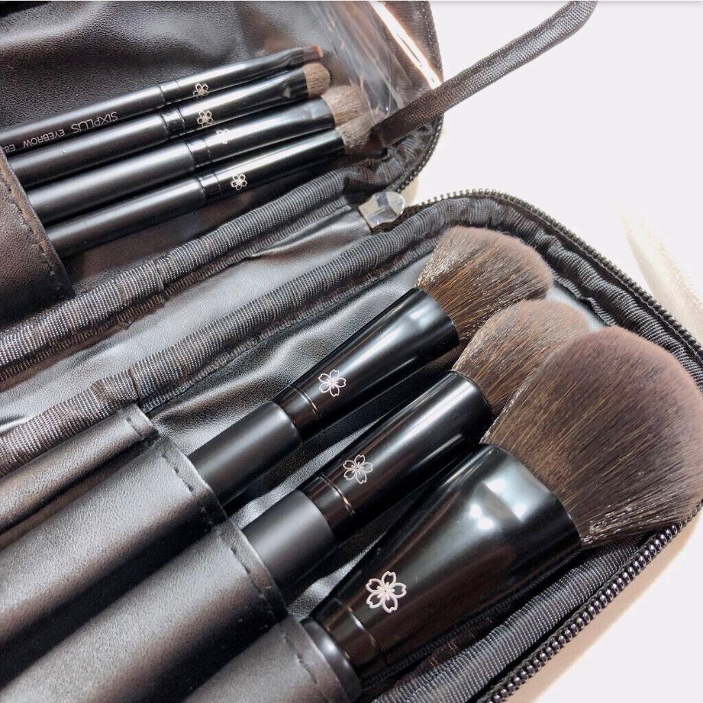 ブラックメイクブラシ8本セット-Dawnシリーズ/SIXPLUS/メイクブラシを使ったクチコミ(6枚目)