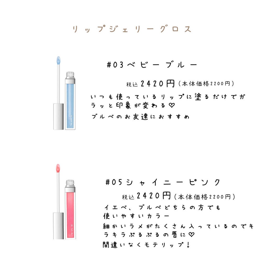 RMK リップジェリーグロス/RMK/リップグロスを使ったクチコミ(2枚目)