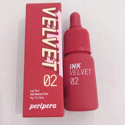 インク ベルベット/PERIPERA/口紅を使ったクチコミ(1枚目)