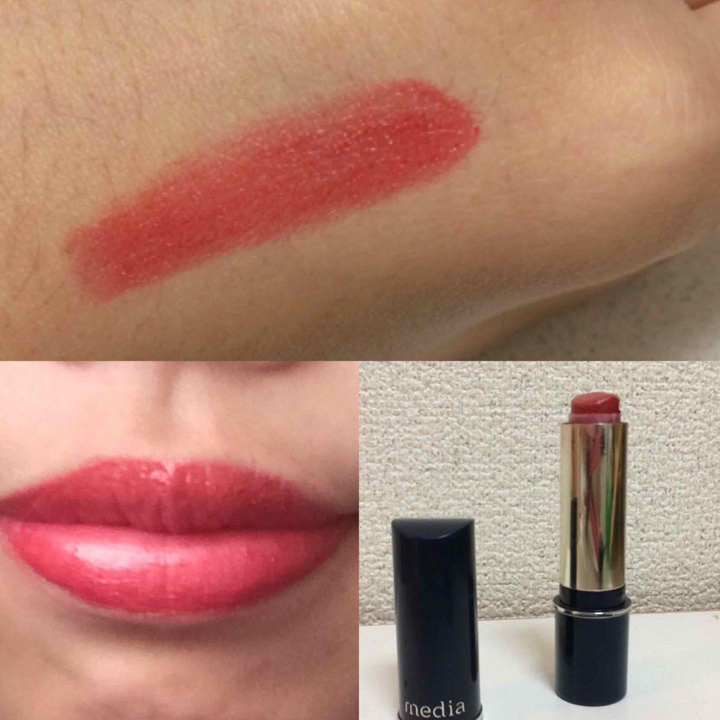 クリーミィラスティングリップA/media/口紅を使ったクチコミ(1枚目)