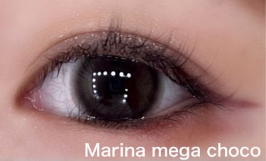 マリナシリーズ	 マリナチョコ/LENSSIS/カラーコンタクトレンズを使ったクチコミ（2枚目）