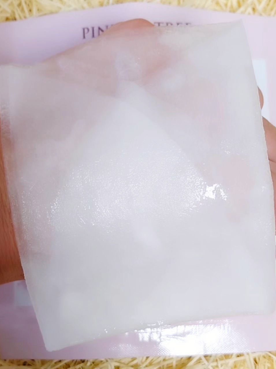 ピンクティーツリーマスクパック 1枚/APLIN/シートマスク・パックを使ったクチコミ（3枚目）