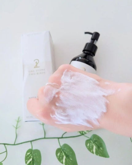洗顔だけじゃない+パックもできる洗顔料 ホワイトプレミアム/ONE STONE TWO BIRDS/その他洗顔料を使ったクチコミ(4枚目)