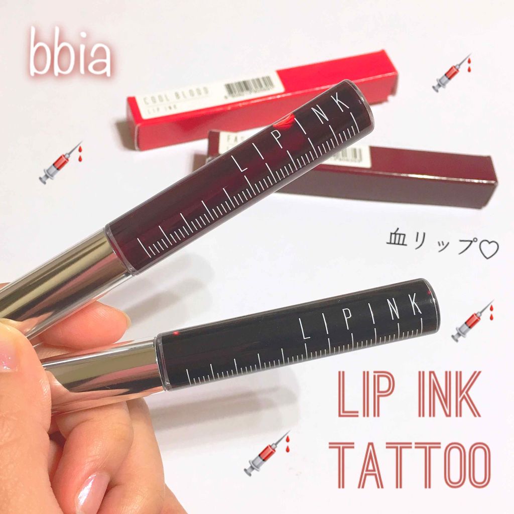 リップインクタトゥー 01 PURE BLOOD