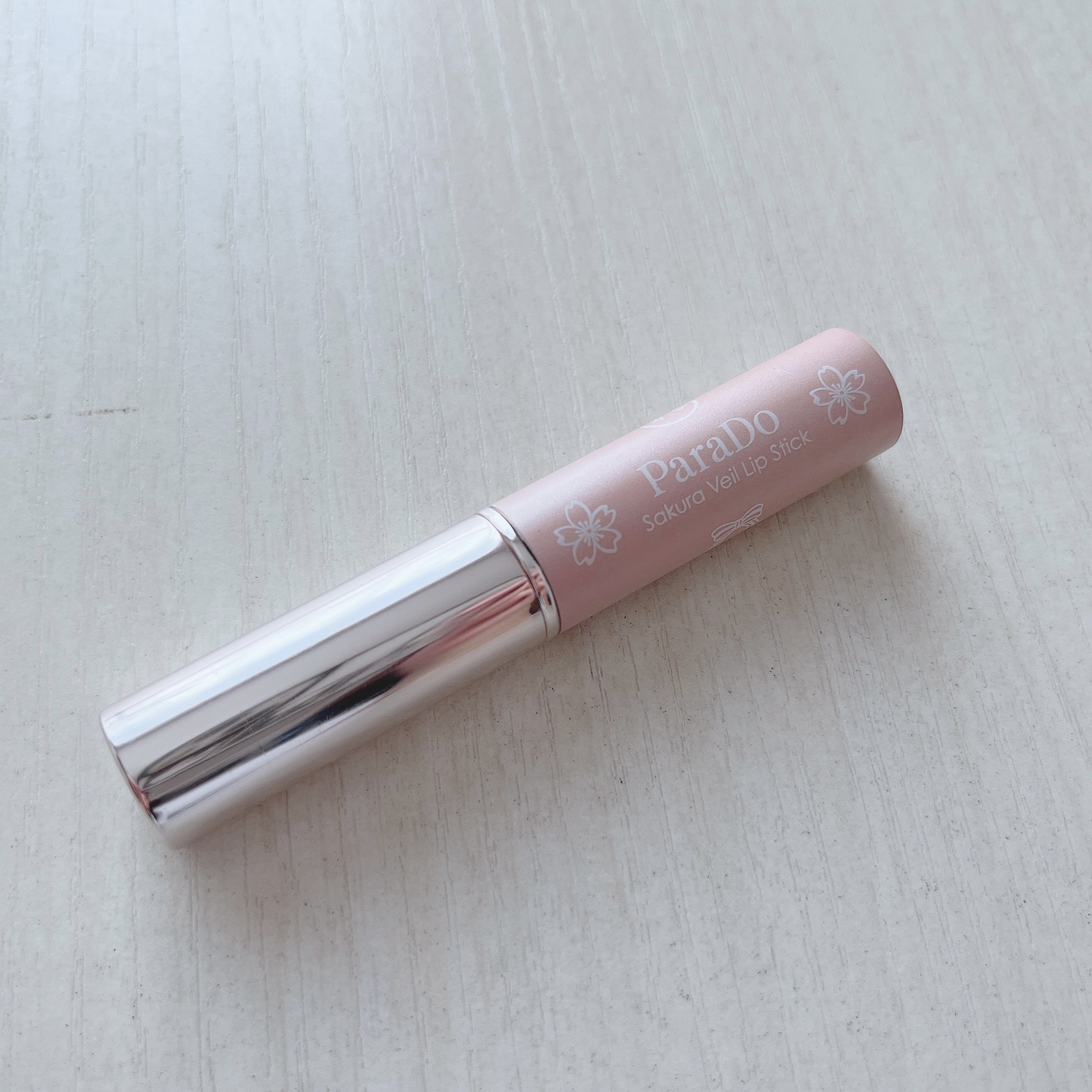 サクラヴェールリップ/パラドゥ/リップクリームを使ったクチコミ（2枚目）