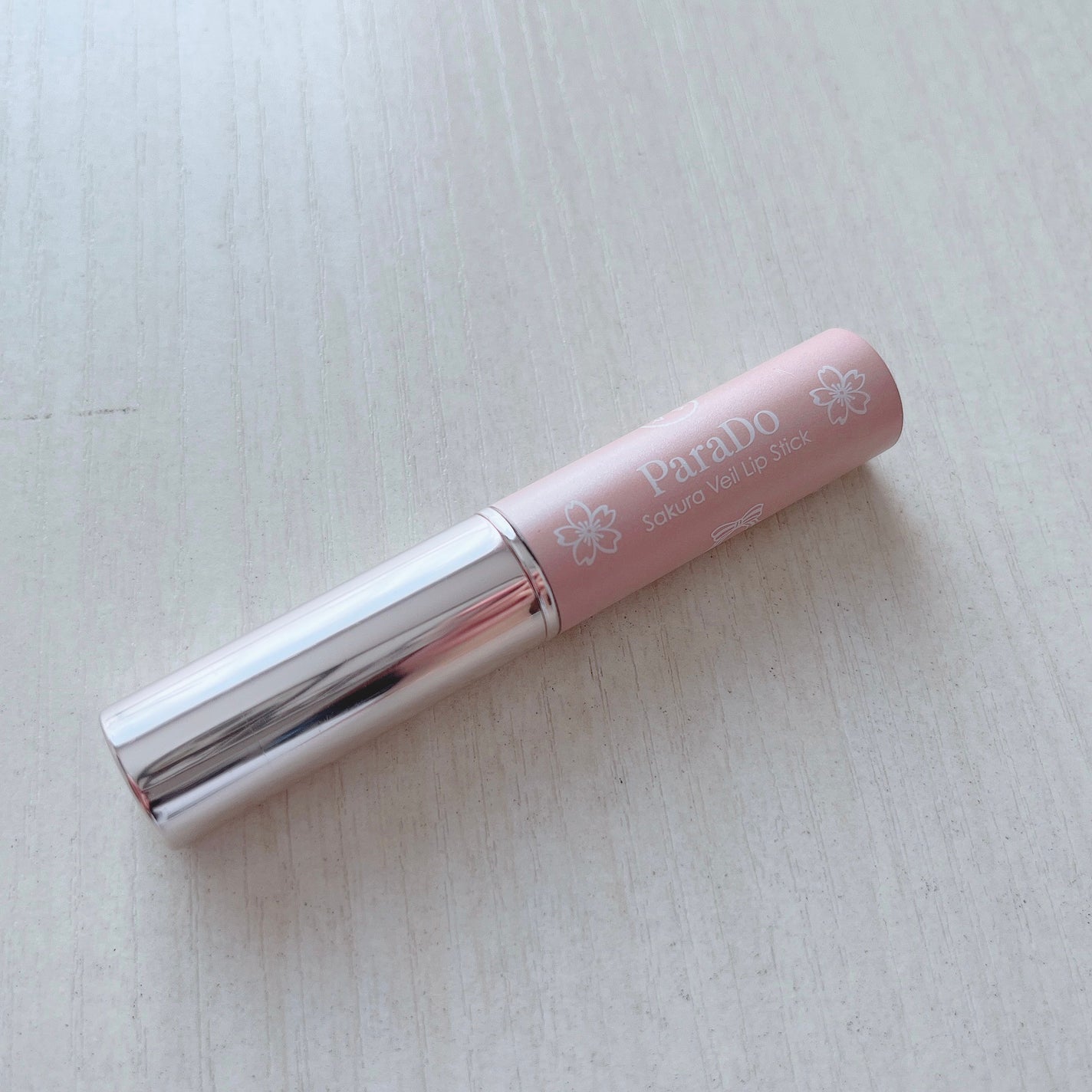 サクラヴェールリップ/パラドゥ/リップクリームを使ったクチコミ(2枚目)