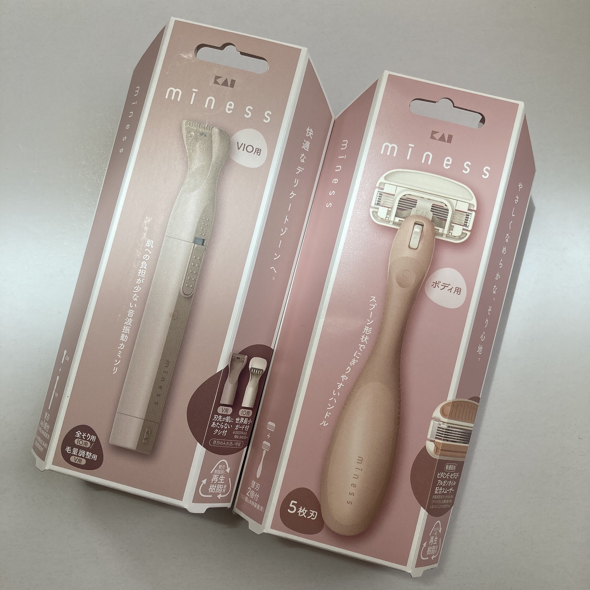 miness VIOデリケートゾーン用カミソリ/貝印/シェーバーを使ったクチコミ（1枚目）