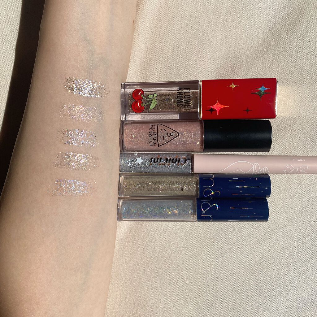 3CE アイスイッチ/3CE/グリッターを使ったクチコミ（3枚目）