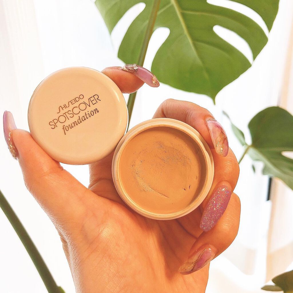 スポッツカバー ファウンデイション/SHISEIDO/クリームコンシーラーを使ったクチコミ（1枚目）