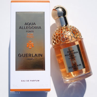 アクア アレゴリア ウード ユズ フォルテ/GUERLAIN/香水を使ったクチコミ（2枚目）