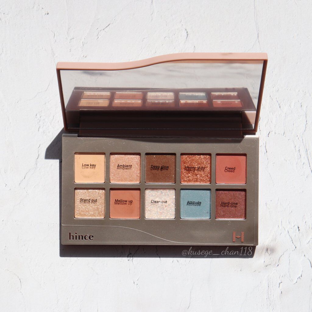 ニューデップスアイシャドウパレット/hince/アイシャドウパレットを使ったクチコミ（2枚目）