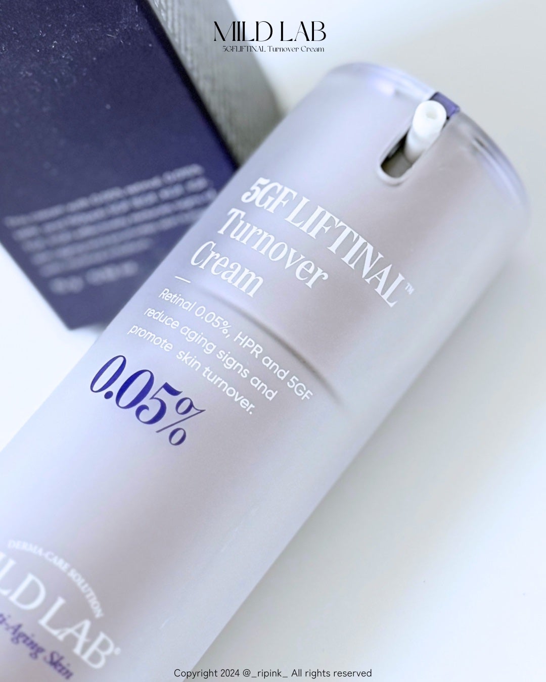 りっぴ on LIPS 「⠀⠀⠀レチノール配合の5GF⠀リフティナルターンオーバー美容液..」(5枚目)