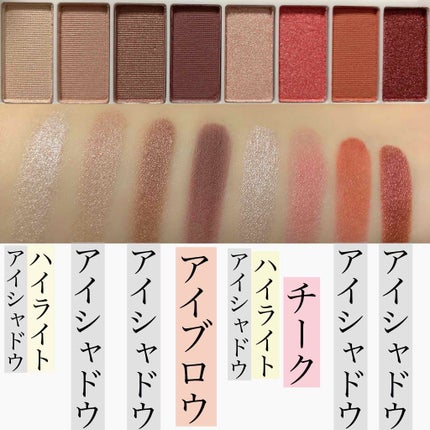 スイーツコレクション/マリブビューティー/アイシャドウパレットを使ったクチコミ(4枚目)
