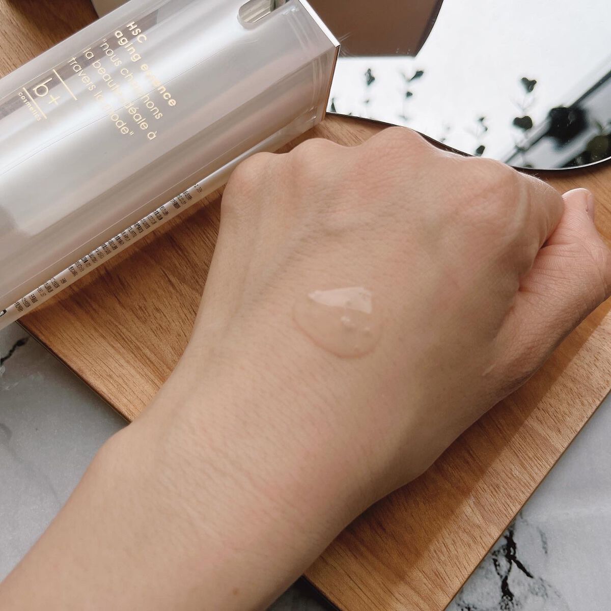 HSC エイジングエッセンス/b+ cosmetics/美容液を使ったクチコミ(4枚目)