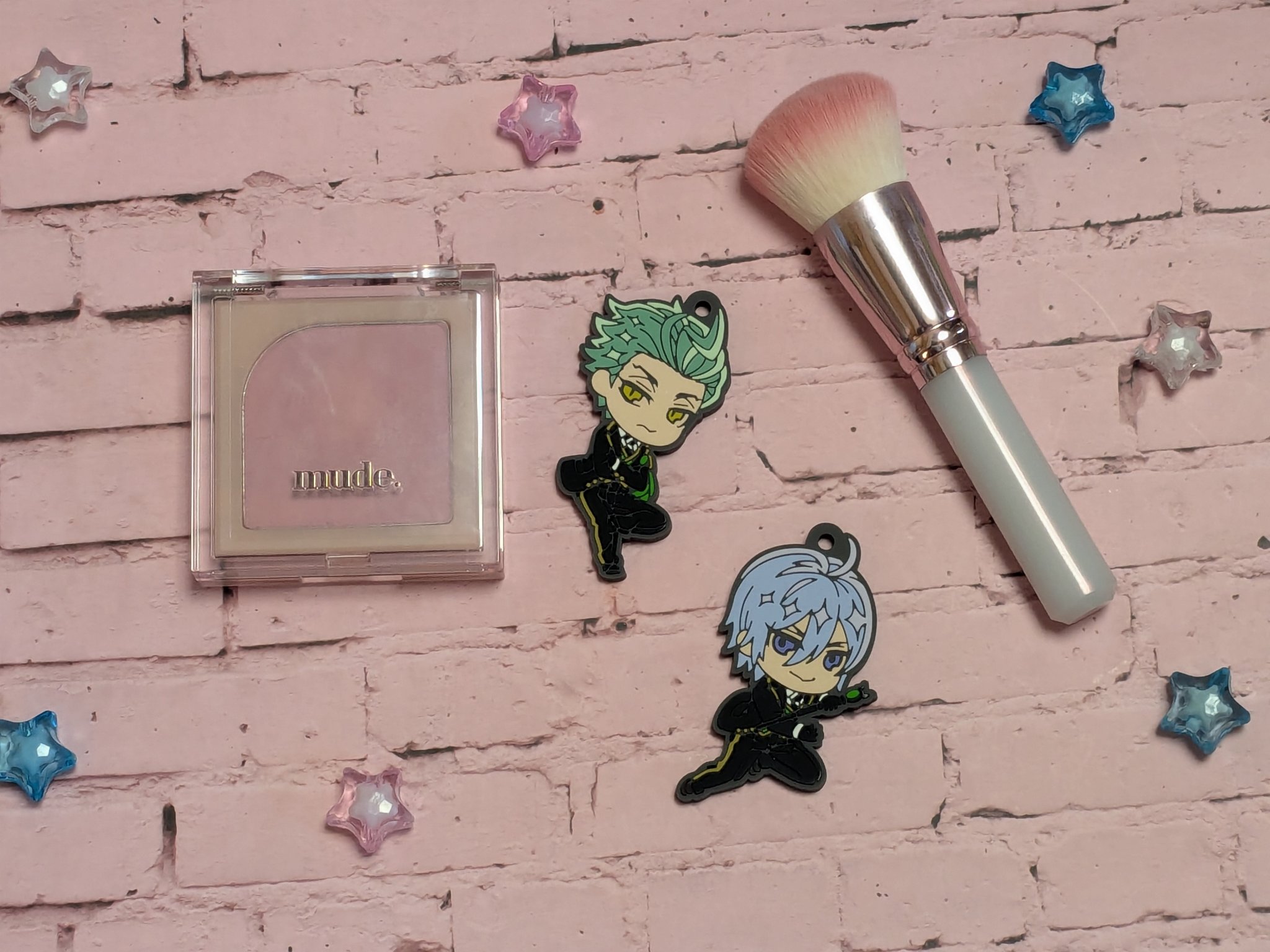 フラッターブラッシャー/mude./パウダーチークを使ったクチコミ（1枚目）