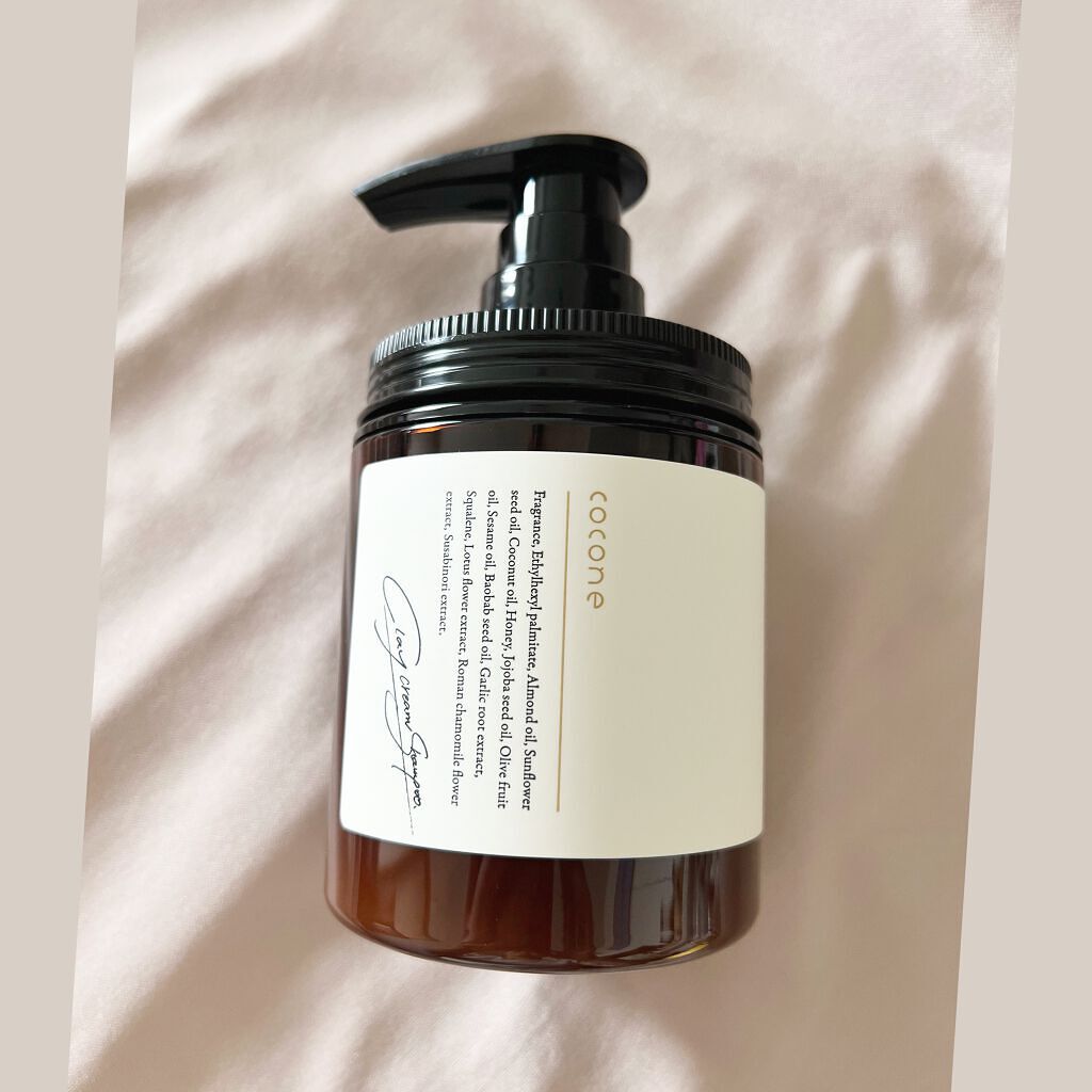 クレイクリームシャンプー（モイスト）/cocone/市販シャンプーを使ったクチコミ（1枚目）