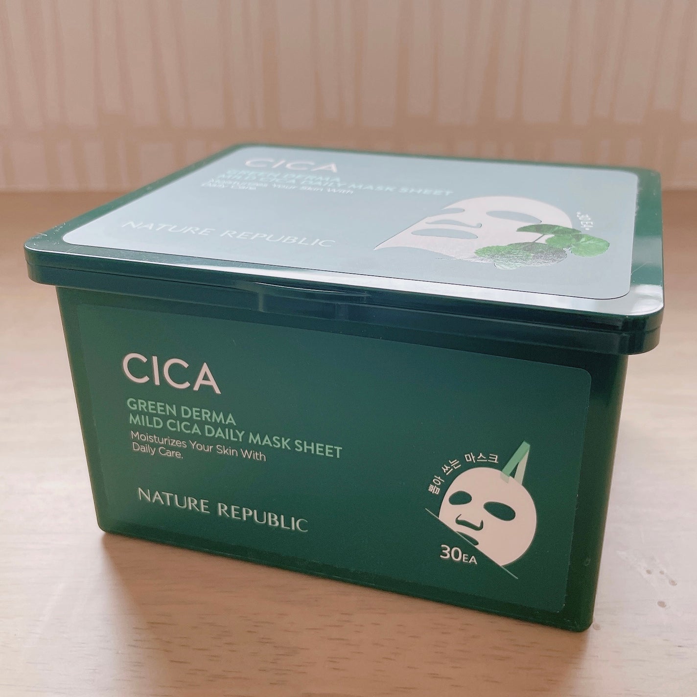 グリーンダーマCICA デイリーシートマスク/ネイチャーリパブリック/シートマスク・パックを使ったクチコミ(2枚目)