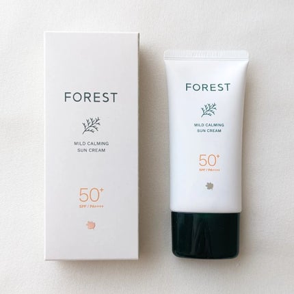 フォレスト マイルドカーミングサンクリーム/FoRest by Greenfinger/日焼け止めクリームを使ったクチコミ(1枚目)