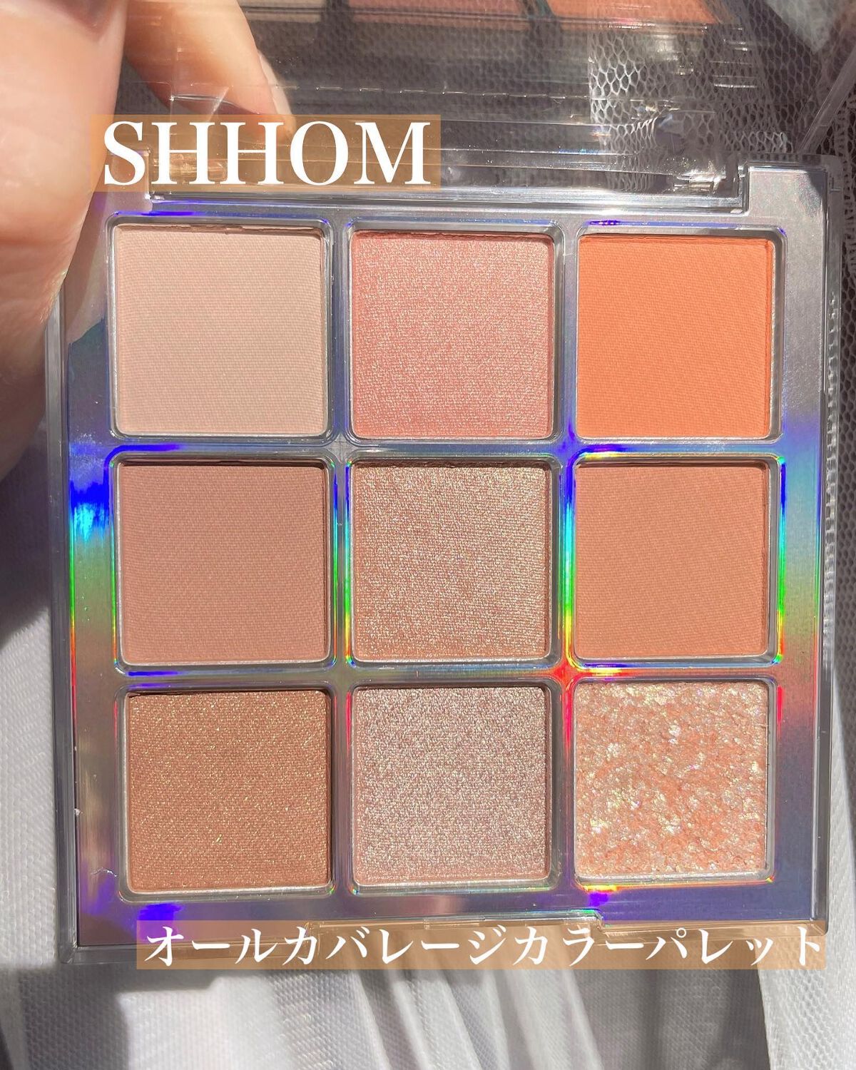 オールカバレージカラーパレット/SHHOM/アイシャドウパレットを使ったクチコミ（1枚目）