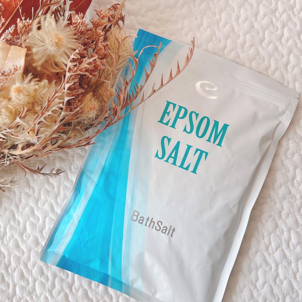 Epsom Salt (エプソムソルト) 国産(岡山県産)/EARTH CONSCIOUS (アースコンシャス)/無機塩系入浴剤を使ったクチコミ（1枚目）