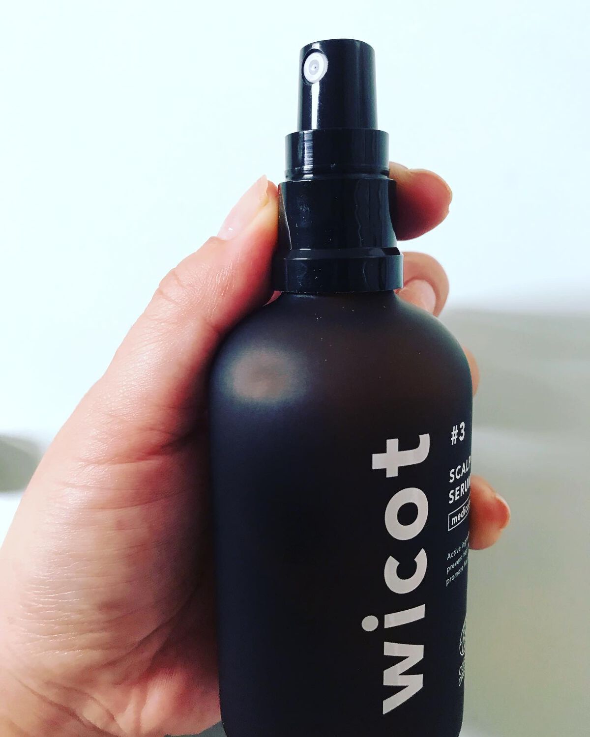 薬用スカルプセラム/wicot/頭皮ローションを使ったクチコミ（2枚目）