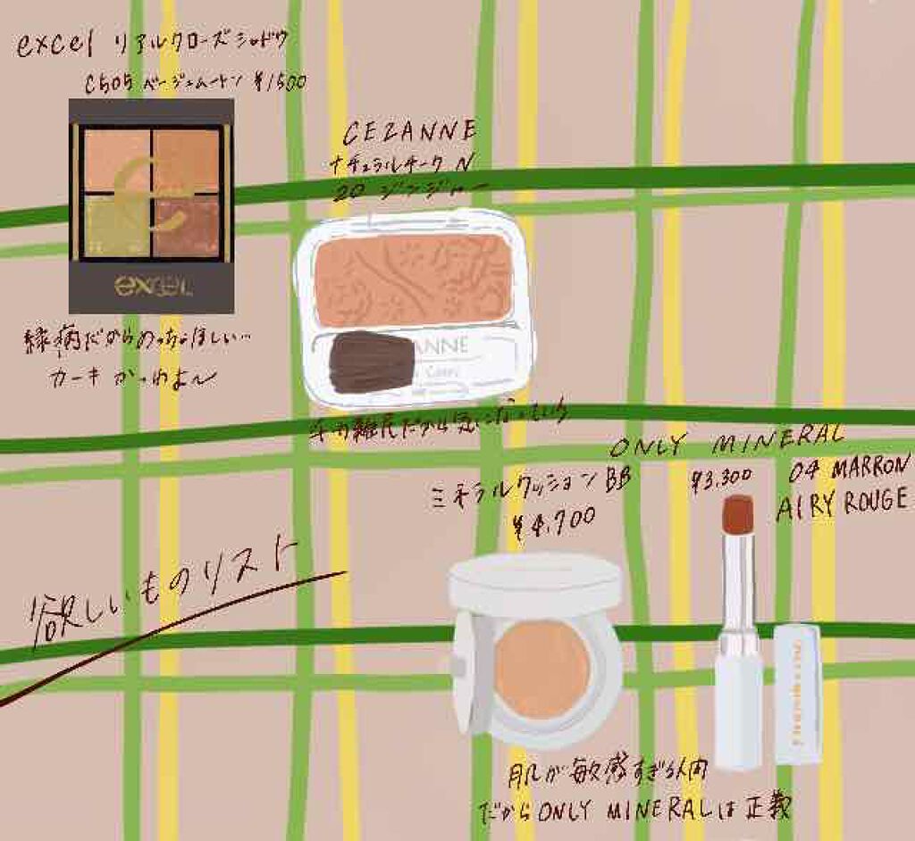 ナチュラル チークN/CEZANNE/パウダーチークを使ったクチコミ(1枚目)