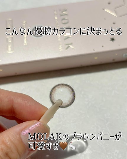 MOLAK 1day/MOLAK/ワンデー(1DAY)カラコンを使ったクチコミ(1枚目)