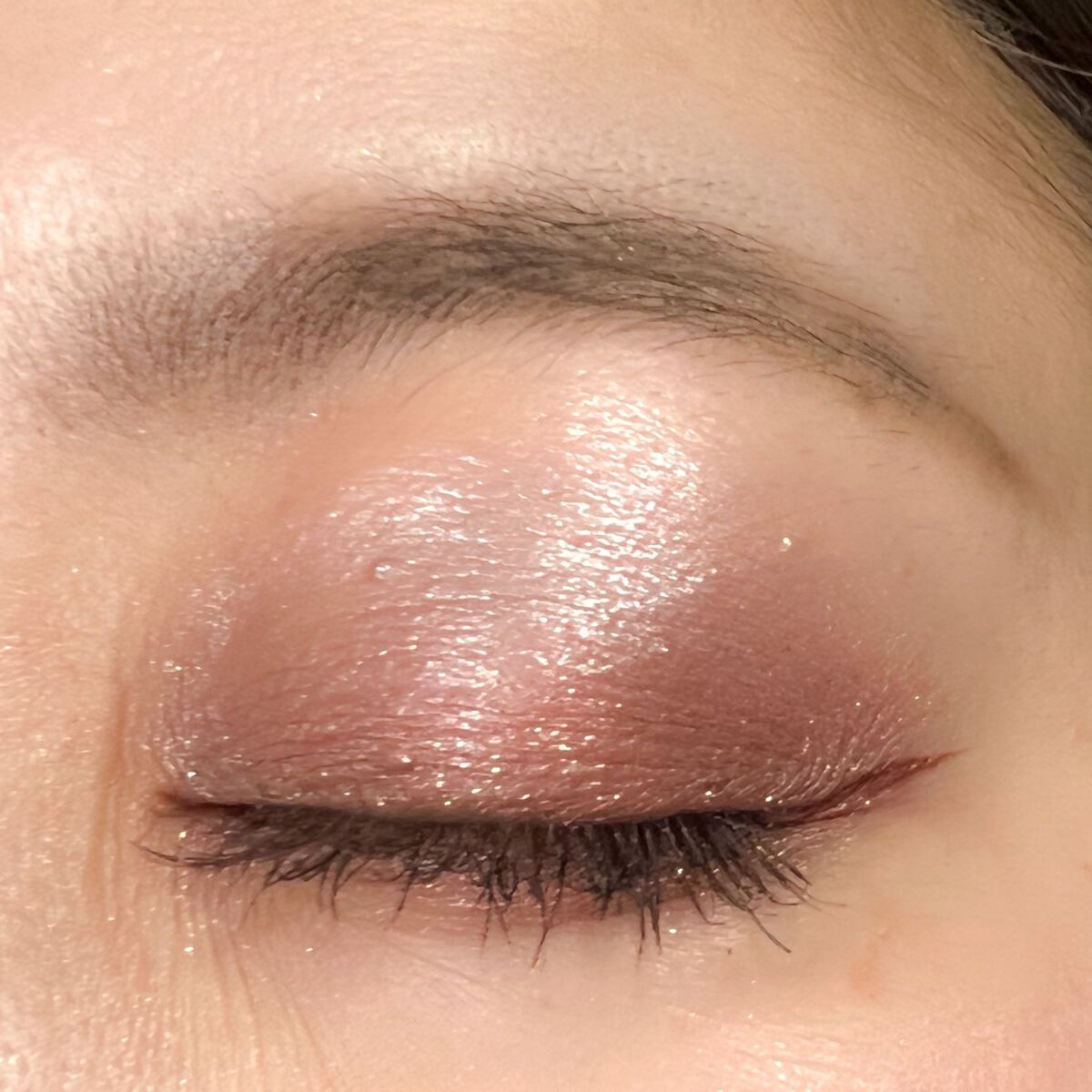 アディクション ザ アイシャドウ スパークル 019SP Red Jujube/ADDICTION/単色アイシャドウを使ったクチコミ（2枚目）