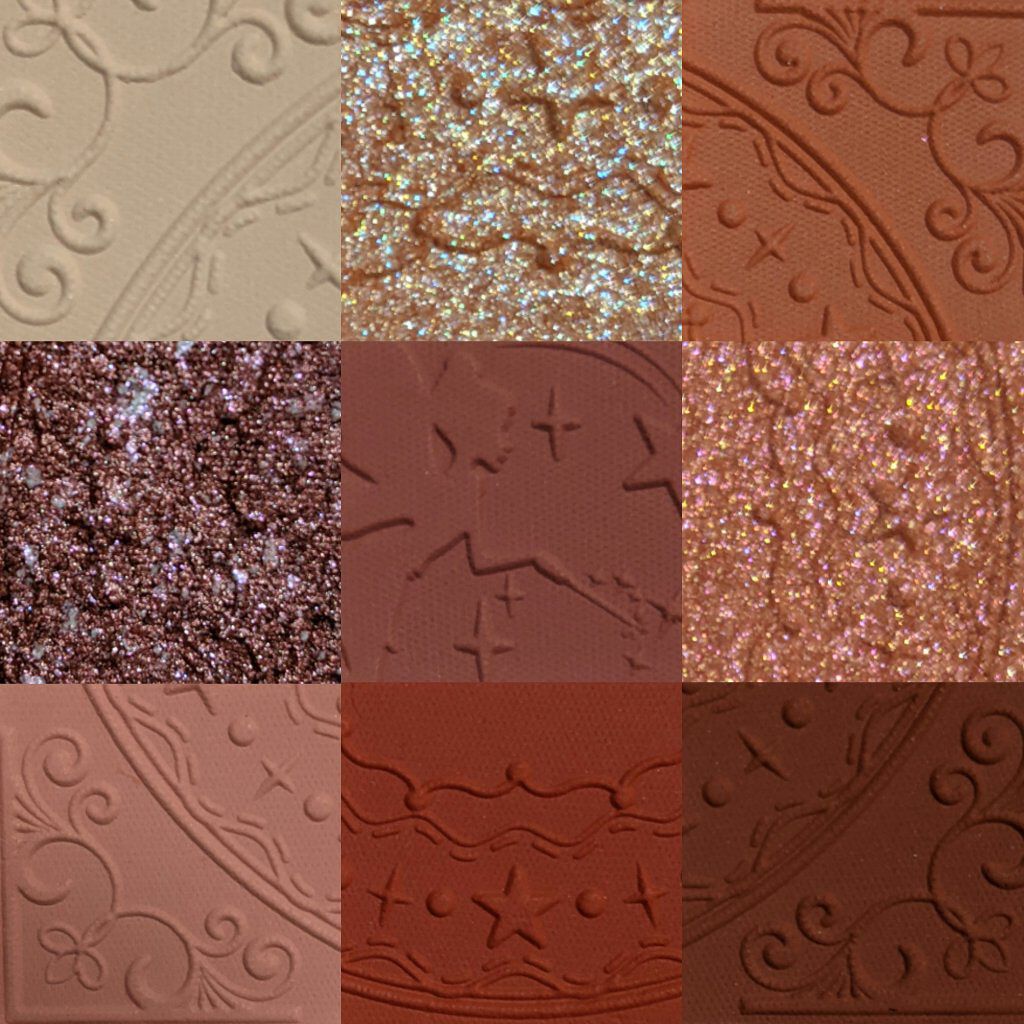 クォーツ 9色アイシャドウパレット(ドリームランドアイシャドウ)/ZEESEA/アイシャドウパレットを使ったクチコミ（3枚目）