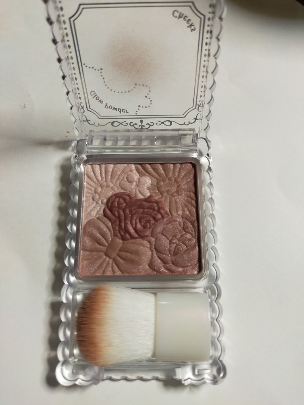 グロウフルールチークス/キャンメイク/パウダーチークを使ったクチコミ（1枚目）