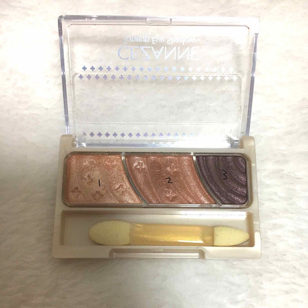 トーンアップアイシャドウ/CEZANNE/アイシャドウパレットを使ったクチコミ(2枚目)