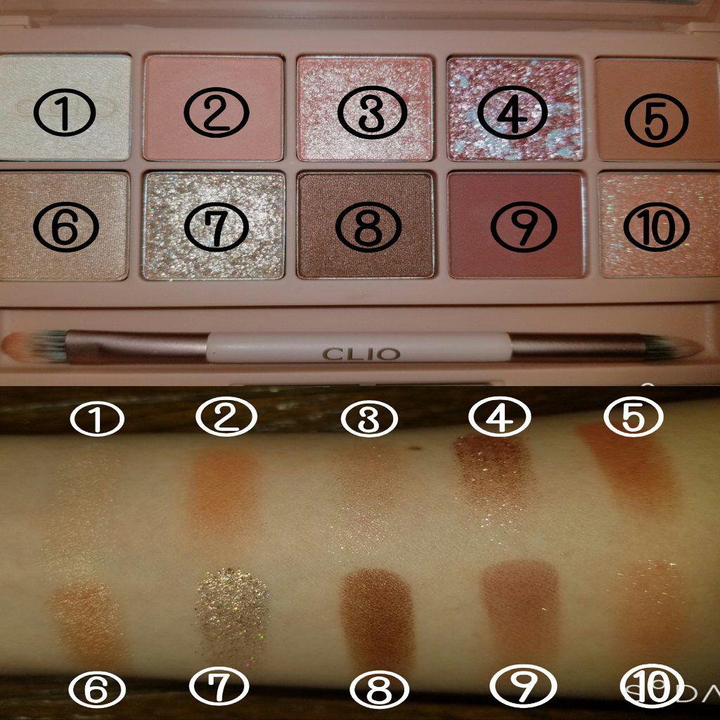 プロ アイ パレット/CLIO/アイシャドウパレットを使ったクチコミ(2枚目)