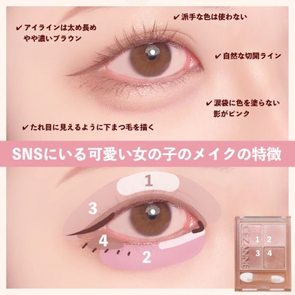 描くふたえアイライナー/CEZANNE/リキッドアイライナーを使ったクチコミ(2枚目)