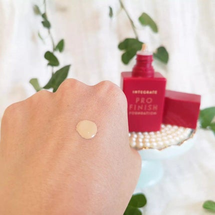 プロフィニッシュリキッド/インテグレート/リキッドファンデーションを使ったクチコミ(2枚目)