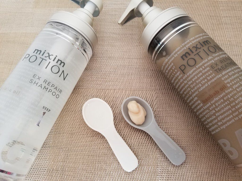 試してみた】ミクシムポーション ゴールデン EXリペアシャンプー