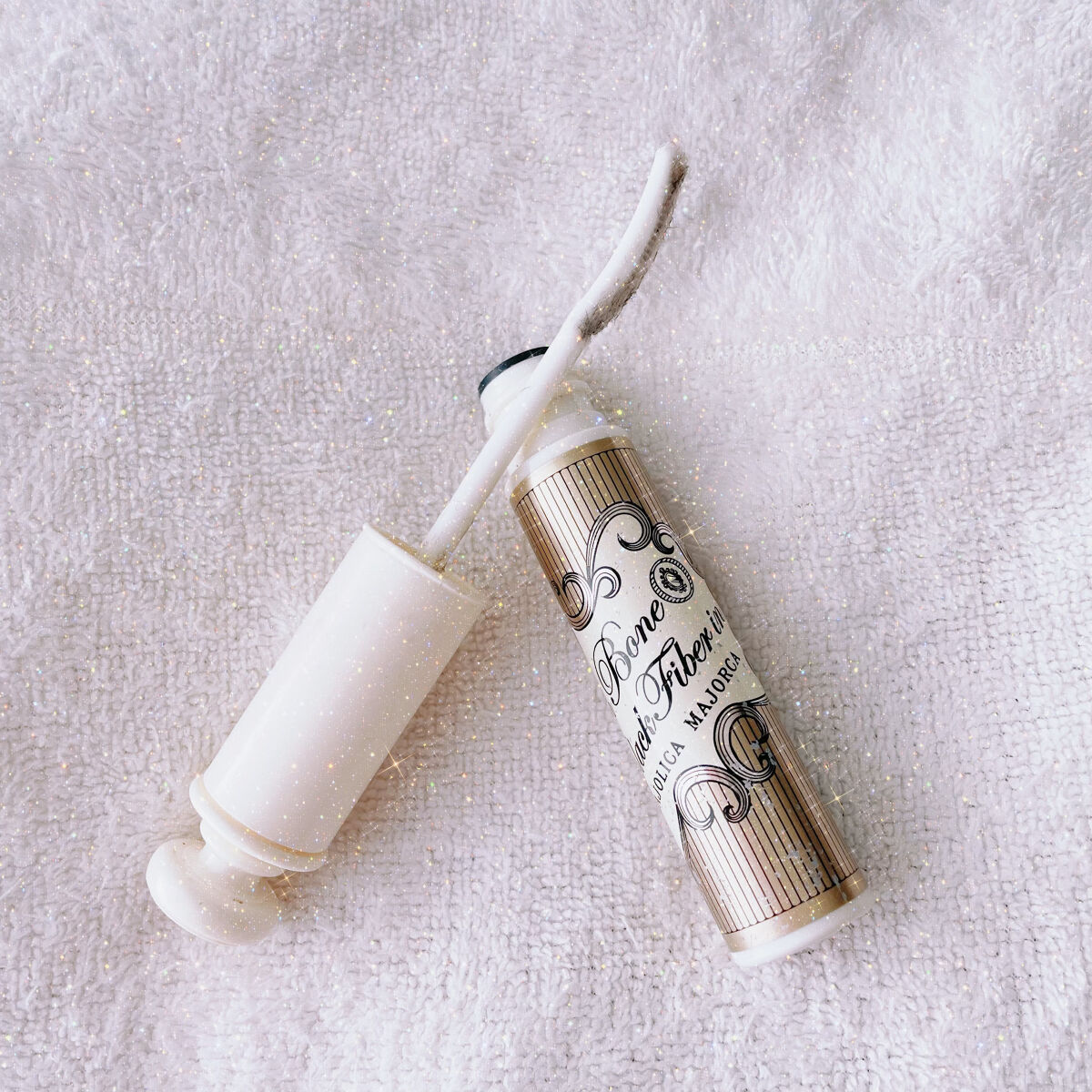 ラッシュボーン ブラックファイバーイン/MAJOLICA MAJORCA/マスカラ下地を使ったクチコミ（2枚目）