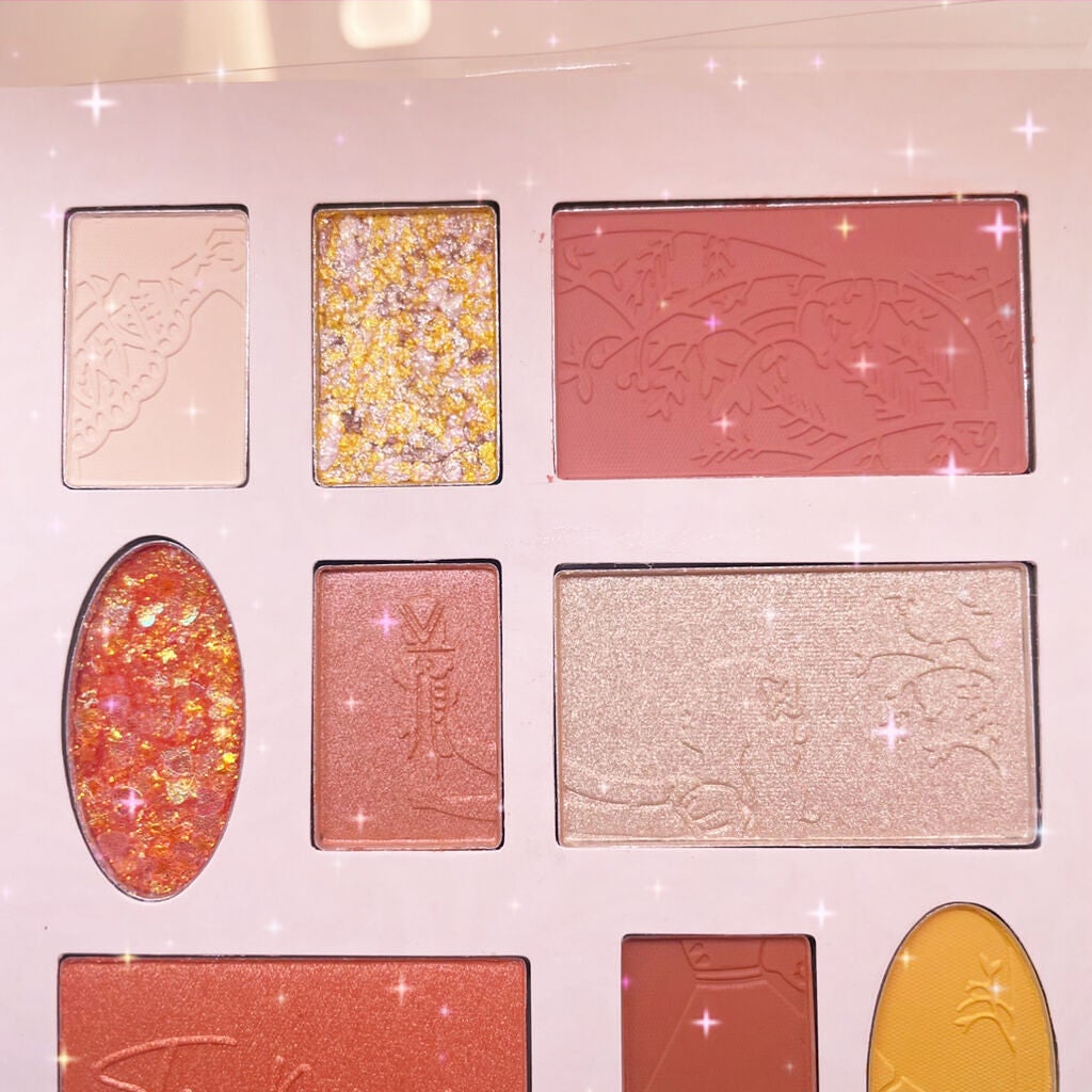 ZEESEAくるみ割り人形 キャンディクルーズ12色メイクアップパレット/ZEESEA/アイシャドウパレットを使ったクチコミ(2枚目)