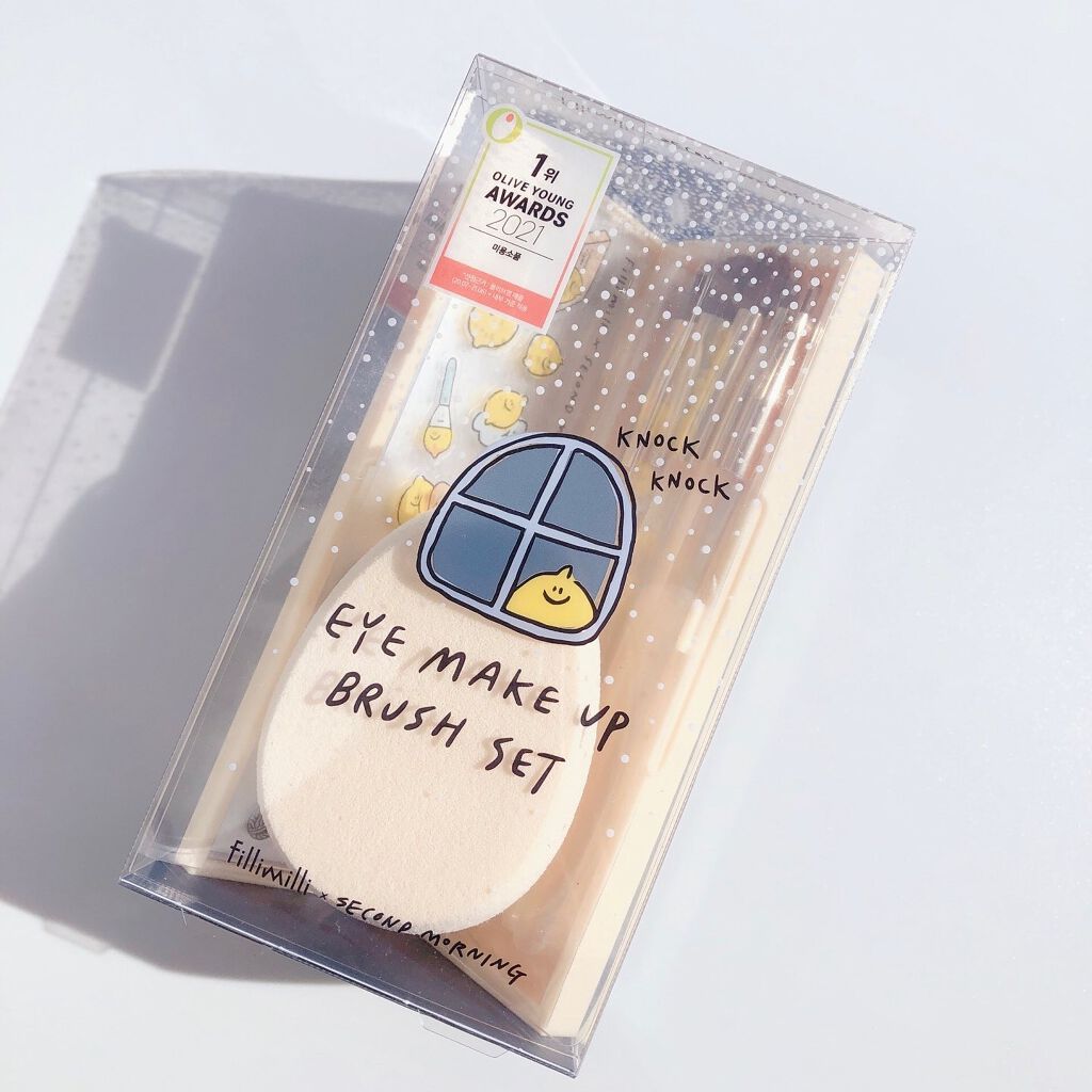 fillimilli アイメイクブラシセット/fillimilli/メイクブラシを使ったクチコミ（2枚目）