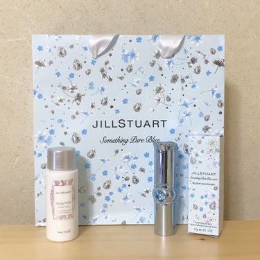 サムシングピュアブルー リップグロウ セラムバーム/JILL STUART/リップケア・リップクリームを使ったクチコミ（1枚目）