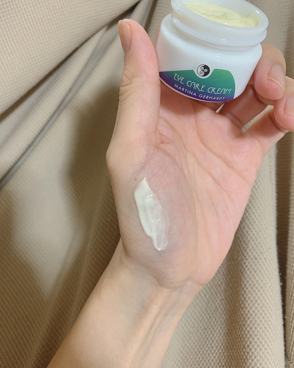 アイケアクリーム/マルティナ オーガニックスキンケア/アイケア・アイクリームを使ったクチコミ（2枚目）