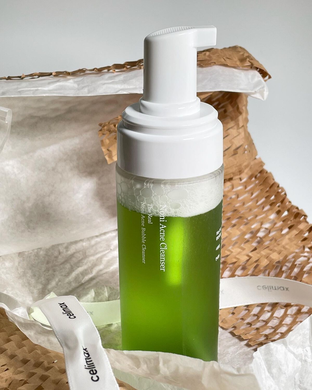 ザリアルノニアクネバブルクレンザー/celimax/泡洗顔を使ったクチコミ(2枚目)