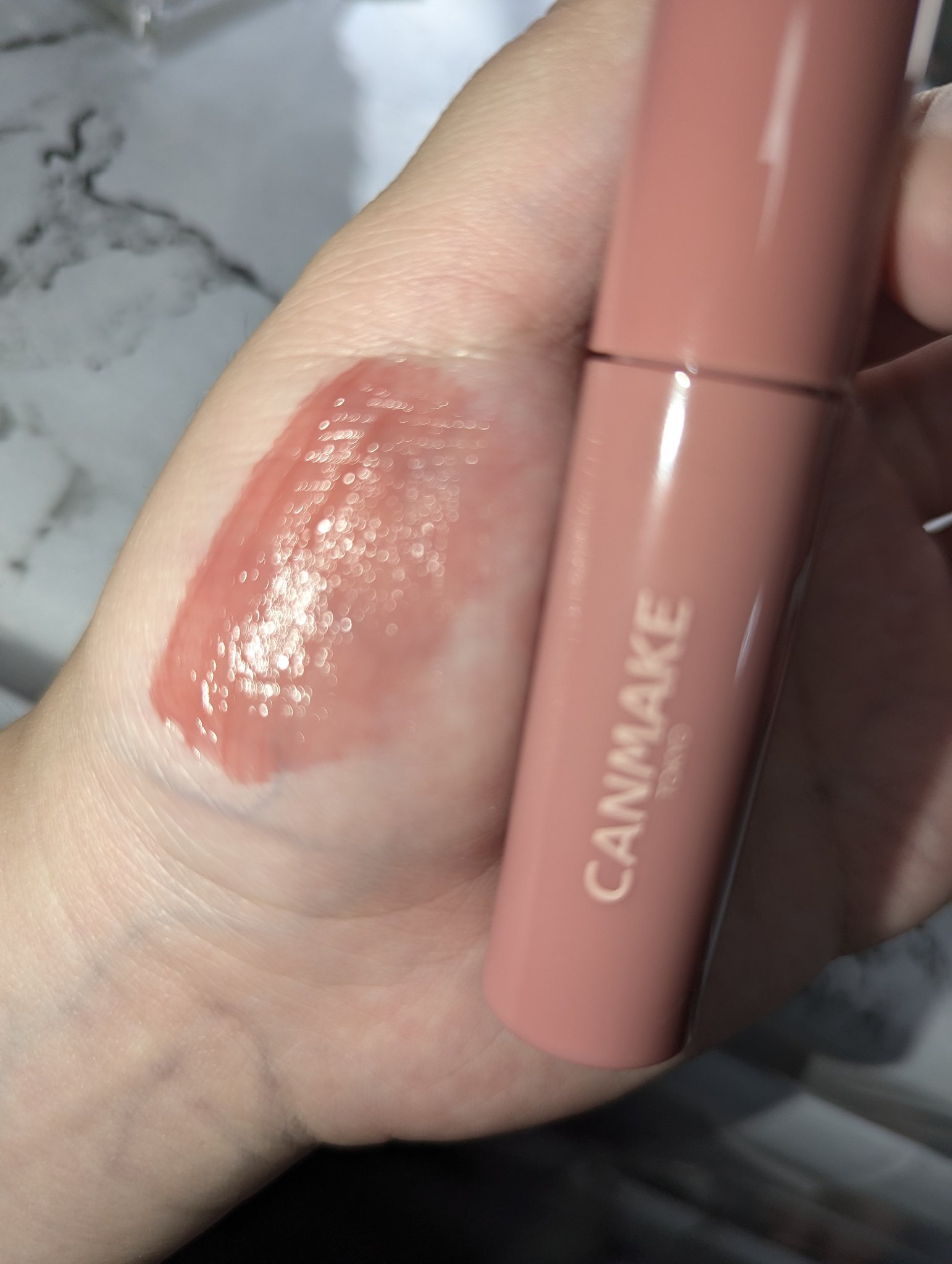 グラスティントシロップ/キャンメイク/リップティントを使ったクチコミ（3枚目）