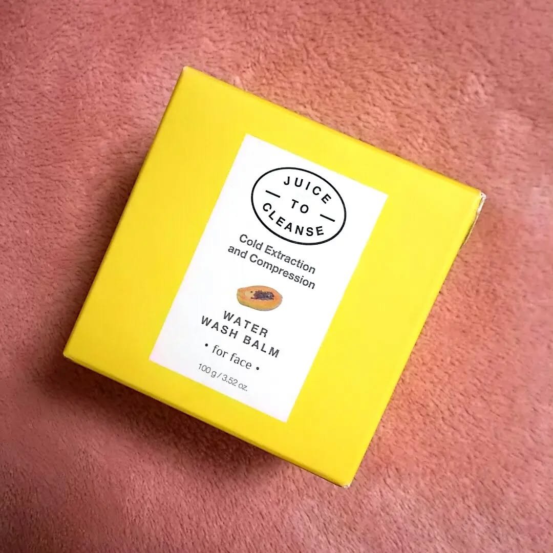 ウォーターウォッシュバーム/JUICE TO CLEANSE/スクラブ・ゴマージュを使ったクチコミ（1枚目）