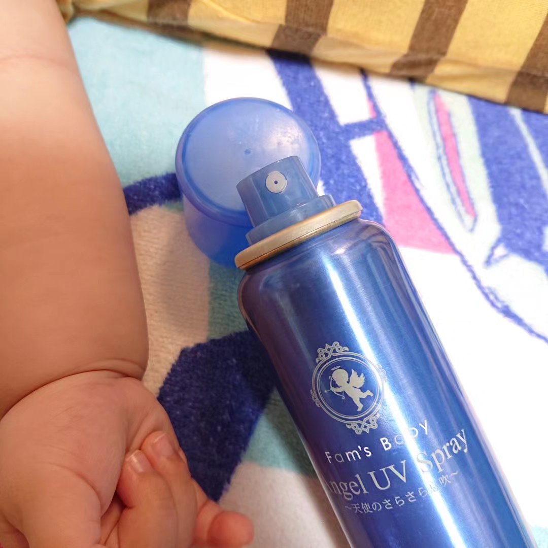 エンジェルUVスプレー/Fam's Baby(ファムズベビー)/日焼け止めミスト・スプレーを使ったクチコミ（3枚目）