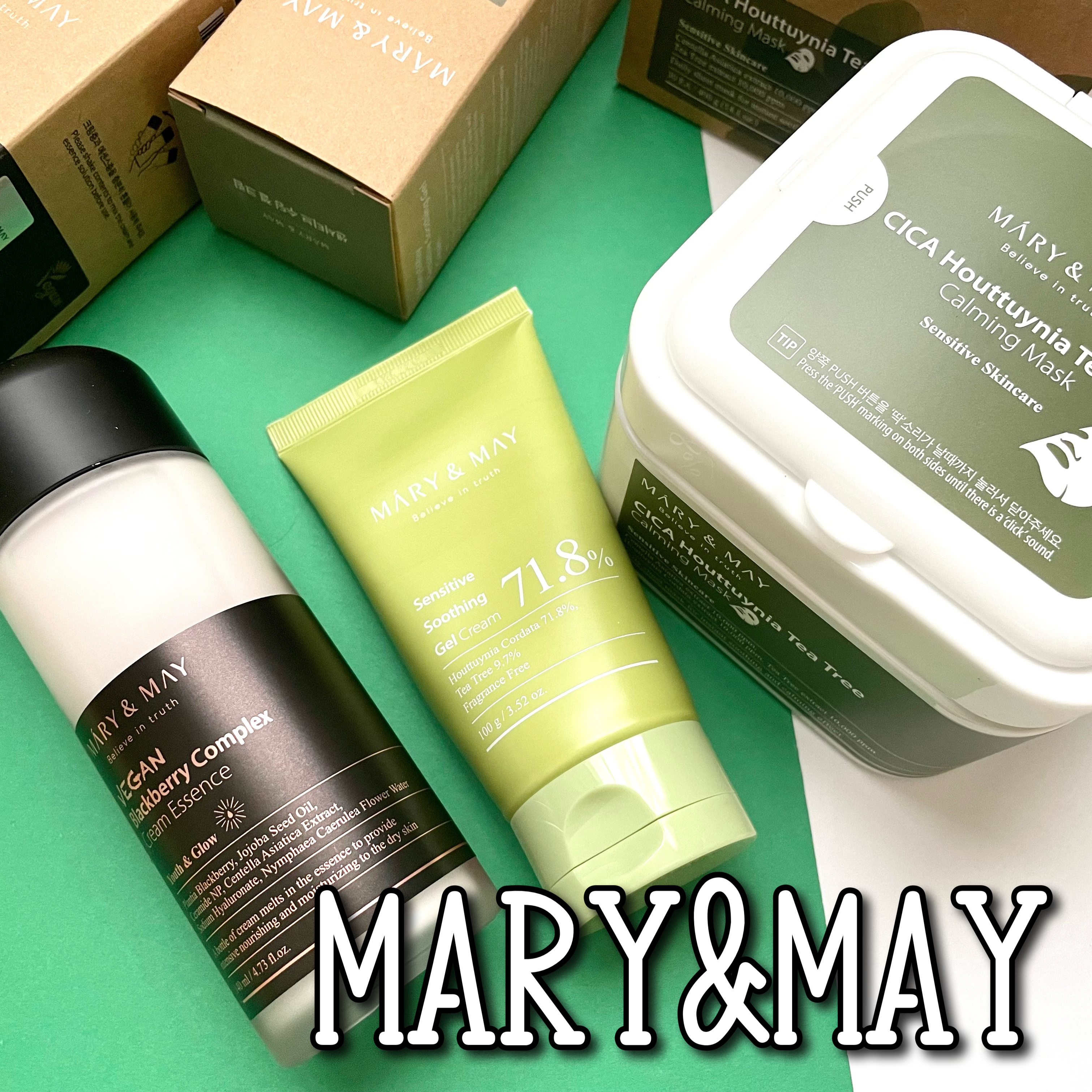 シカドクダミ＋ティーツリーカーミングマスク/MARY&MAY/シートマスク・パックを使ったクチコミ（1枚目）