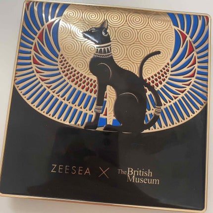 大英博物館 エジプトシリーズ アイシャドウパレット/ZEESEA/アイシャドウパレットを使ったクチコミ(4枚目)