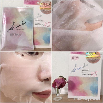SUIKO HC ビタミン5エッセンスマスク/SUIKO HATSUCURE/シートマスク・パックを使ったクチコミ(2枚目)
