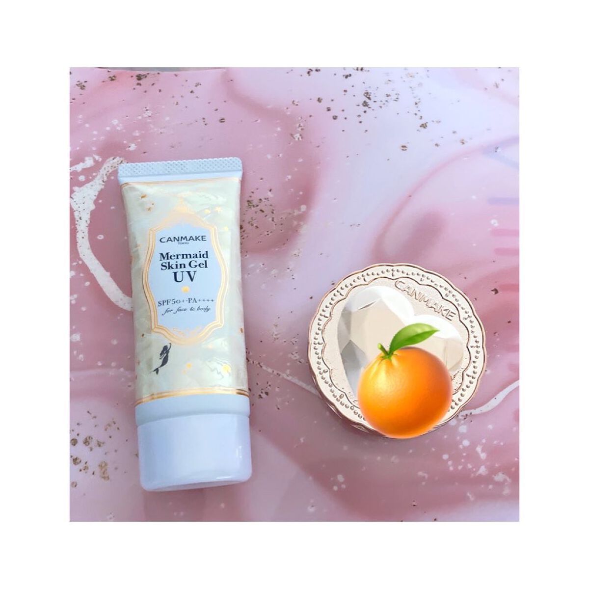 マーメイドスキンジェルUV/キャンメイク/日焼け止めジェルを使ったクチコミ(2枚目)