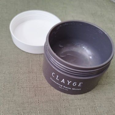 CLAYGE クレンジングバーム モイストのクチコミ「#使い切り  CLAYGE クレンジングバーム モイスト 
リニューアル前のものです。ディスカ.....」（1枚目）