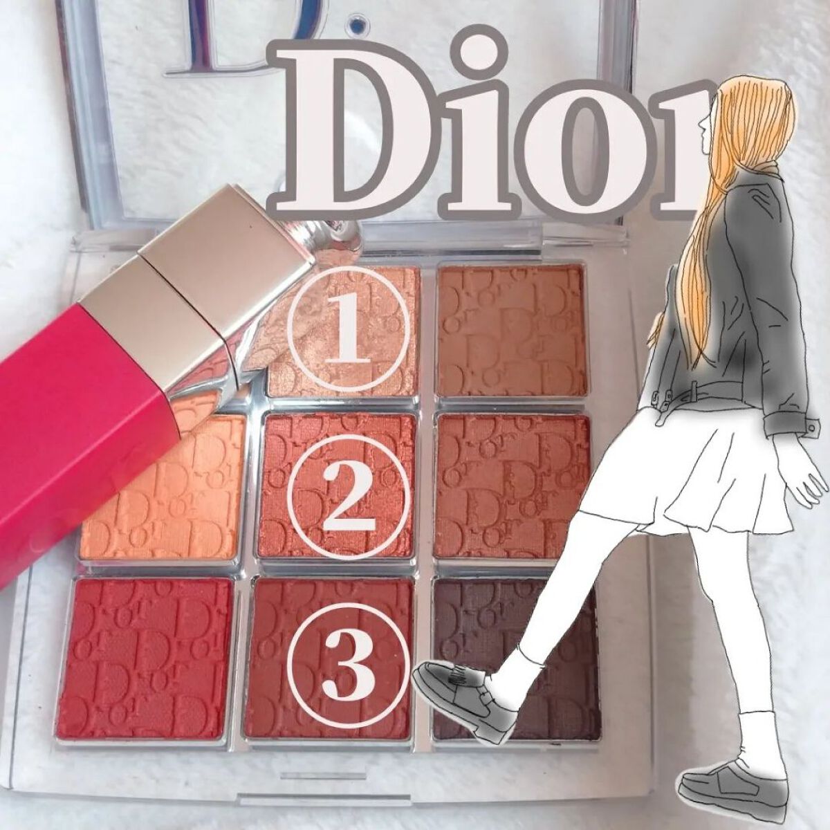 ディオール バックステージ アイ パレット/Dior/アイシャドウパレットを使ったクチコミ（1枚目）